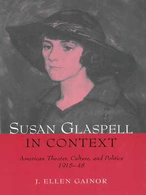cover image of Susan Glaspell in Context